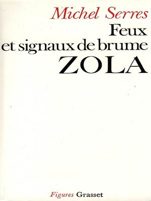 cover image of Feux et signaux de brume--Zola